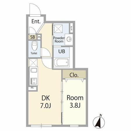 リーデンス名古屋駅西の物件間取画像